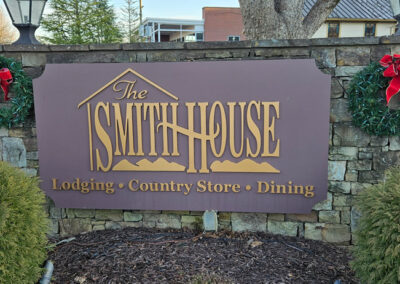 The Smith House Lodge. Edge Roofing Commercial Siding.
